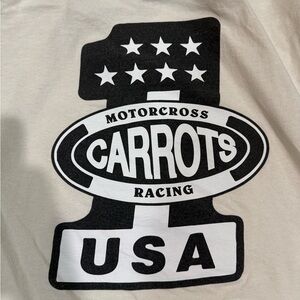 Carrots Motorcross Racing #1 Longsleeve Size Large